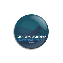 Load image into Gallery viewer, Grands-Jardins National Park of Quebec Pinback Button - Canada Untamed
