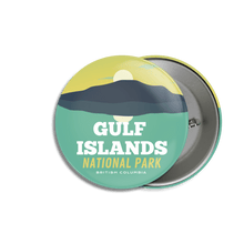 Load image into Gallery viewer, Gulf Islands National Park of Canada Pinback Button - Canada Untamed

