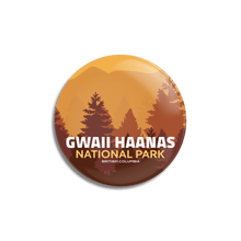 Load image into Gallery viewer, Gwaii Haanas National Park of Canada Pinback Button - Canada Untamed
