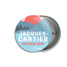 Load image into Gallery viewer, Jacques-Cartier National Park of Quebec Pinback Button - Canada Untamed
