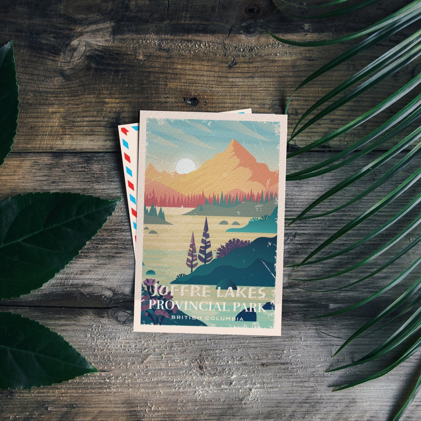 Joffre Lakes British Columbia Provincial Park Postcard – Canada