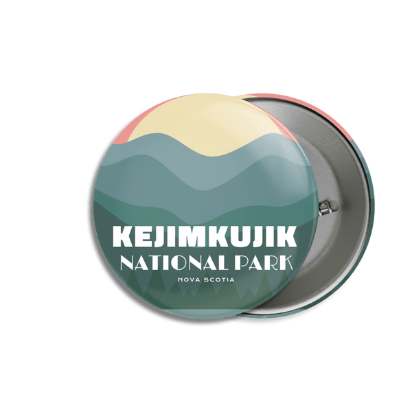 Kejimkujik National Park of Canada Pinback Button - Canada Untamed