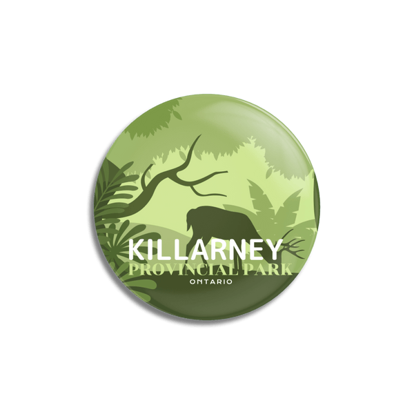 Killarney Provincial Park of Ontario Pinback Button - Canada Untamed