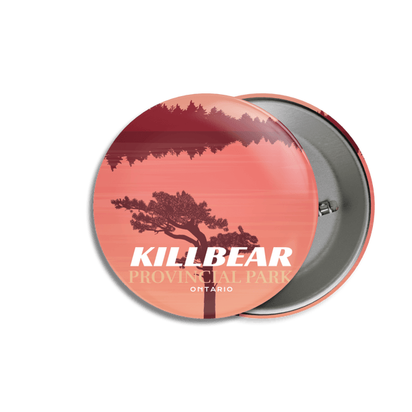 Killbear Provincial Park of Ontario Pinback Button - Canada Untamed