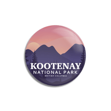 Load image into Gallery viewer, Kootenay National Park of Canada Pinback Button - Canada Untamed
