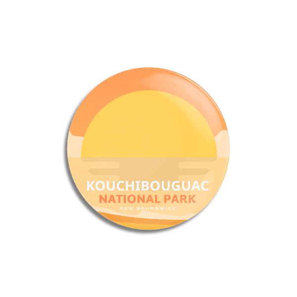 Kouchibouguac National Park of Canada Pinback Button - Canada Untamed