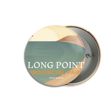 Charger l&#39;image dans la galerie, Long Point Provincial Park of Ontario Pinback Button - Canada Untamed
