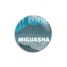 Load image into Gallery viewer, Miguasha National Park of Quebec Pinback Button - Canada Untamed
