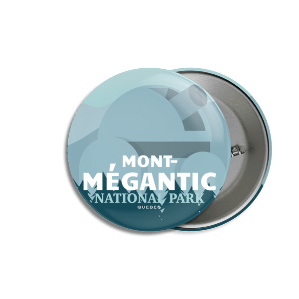 Mont-Megantic National Park of Quebec Pinback Button - Canada Untamed