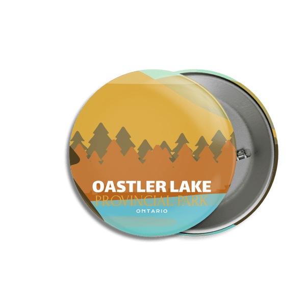 Oastler Lake Provincial Park of Ontario Pinback Button - Canada Untamed