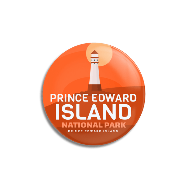 Prince Edward Island National Park of Canada Pinback Button - Canada Untamed