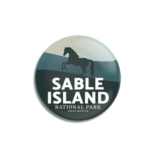 Load image into Gallery viewer, Sable Island National Park of Canada Pinback Button - Canada Untamed
