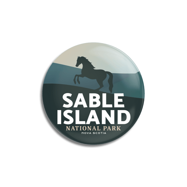 Sable Island National Park of Canada Pinback Button - Canada Untamed
