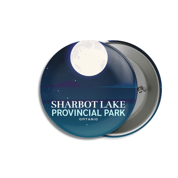 Sharbot Lake Provincial Park of Ontario Pinback Button - Canada Untamed