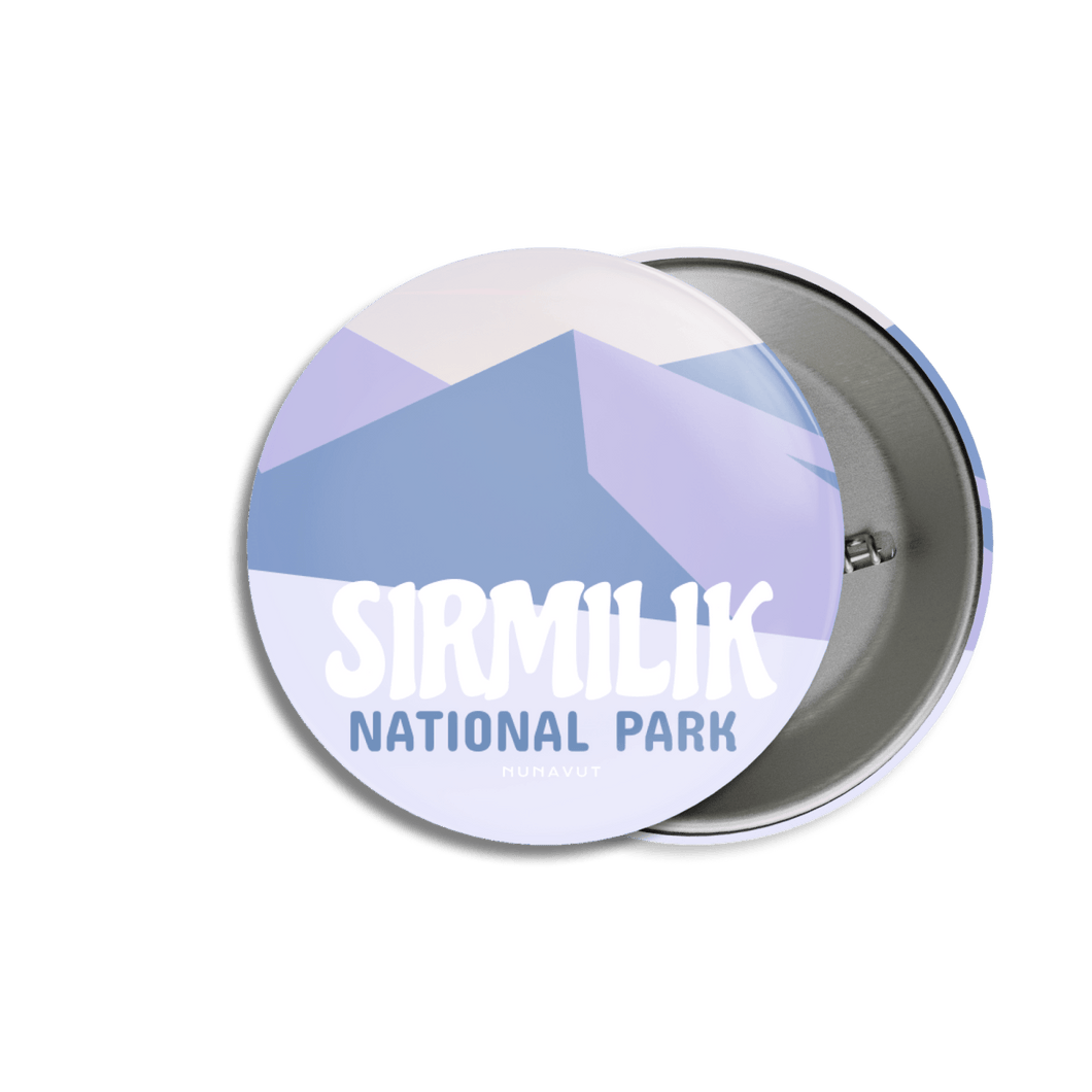 Sirmilik National Park of Canada Pinback Button - Canada Untamed