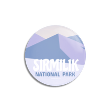 Load image into Gallery viewer, Sirmilik National Park of Canada Pinback Button - Canada Untamed
