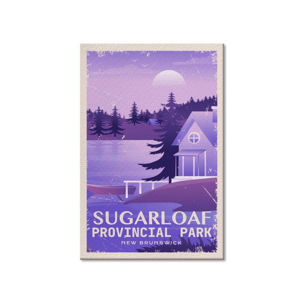 Sugarloaf New Brunswick Provincial Park Postcard - Canada Untamed