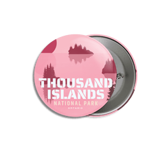 Load image into Gallery viewer, Thousand Islands National Park of Canada Pinback Button - Canada Untamed
