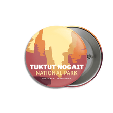 Load image into Gallery viewer, Tuktut Nogait National Park of Canada Pinback Button - Canada Untamed
