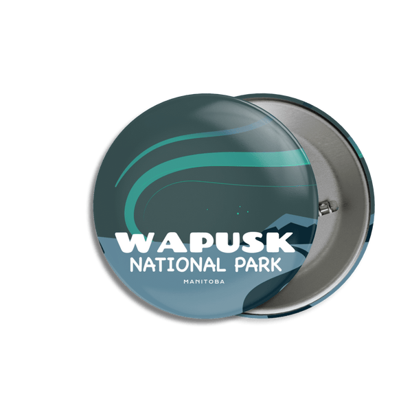 Wapusk National Park of Canada Pinback Button - Canada Untamed