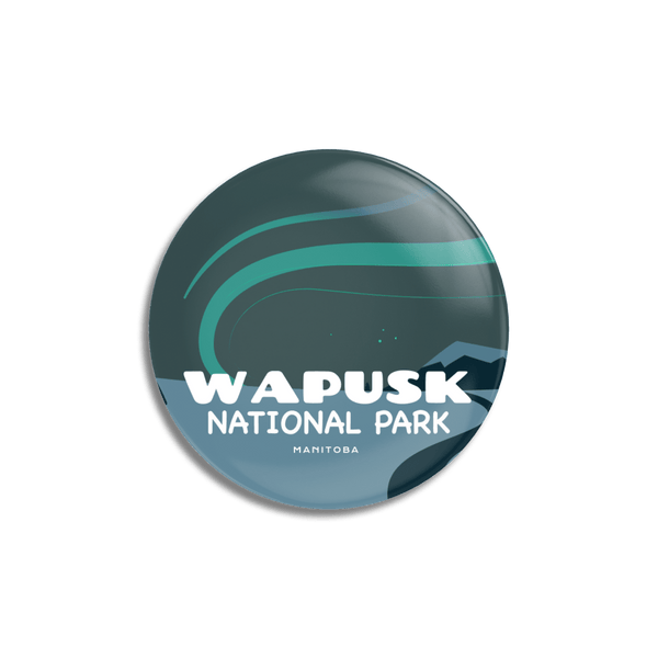 Wapusk National Park of Canada Pinback Button - Canada Untamed