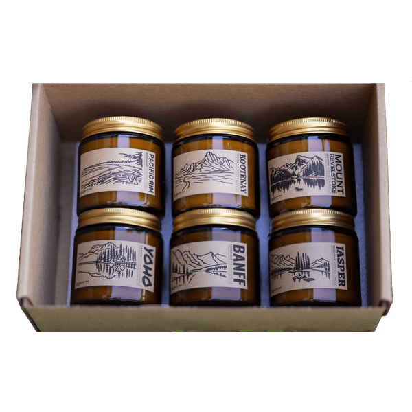 Western Wilds Canadian National Parks Candle Set - Canada Untamed