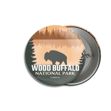 Load image into Gallery viewer, Wood Buffalo National Park of Canada Pinback Button - Canada Untamed

