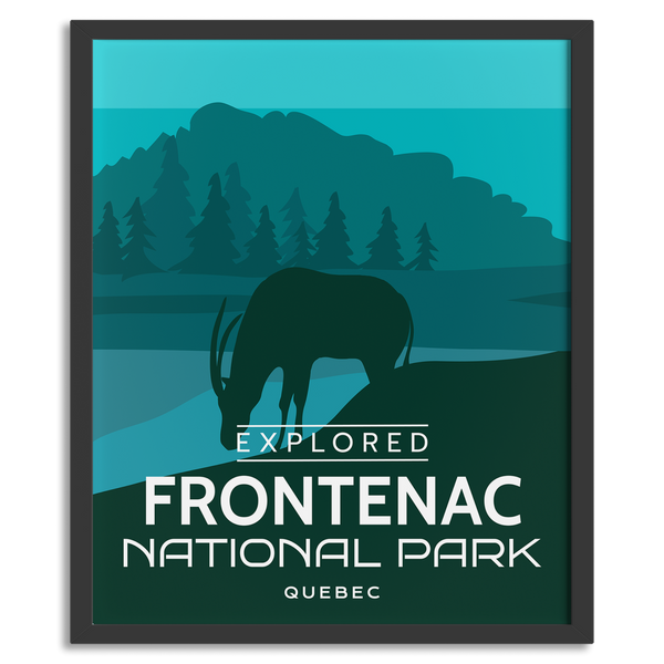 Frontenac National Park 'Explored' Poster