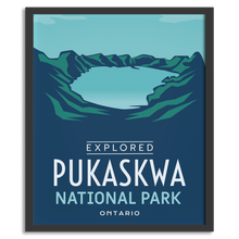 Load image into Gallery viewer, Pukaskwa National Park &#39;Explored&#39; Poster - Canada Untamed
