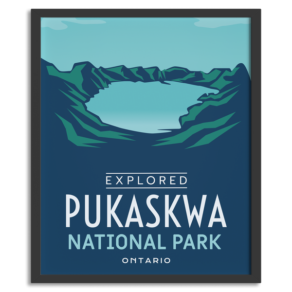 Pukaskwa National Park 'Explored' Poster - Canada Untamed