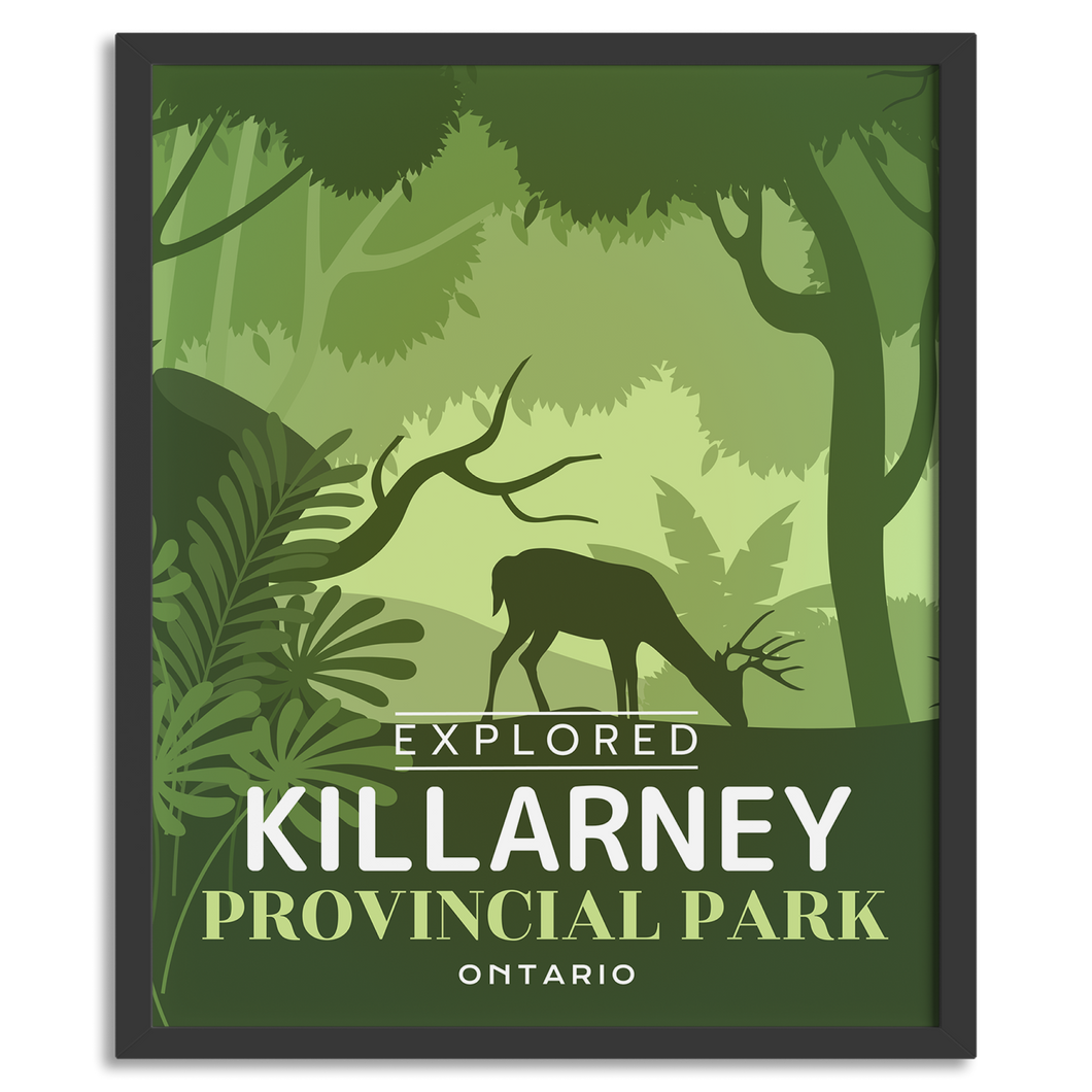 Killarney Provincial Park 'Explored' Poster
