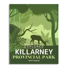 Load image into Gallery viewer, Killarney Provincial Park &#39;Explored&#39; Poster - Canada Untamed
