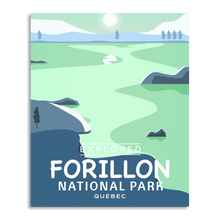 Load image into Gallery viewer, Forillon National Park &#39;Explored&#39; Poster
