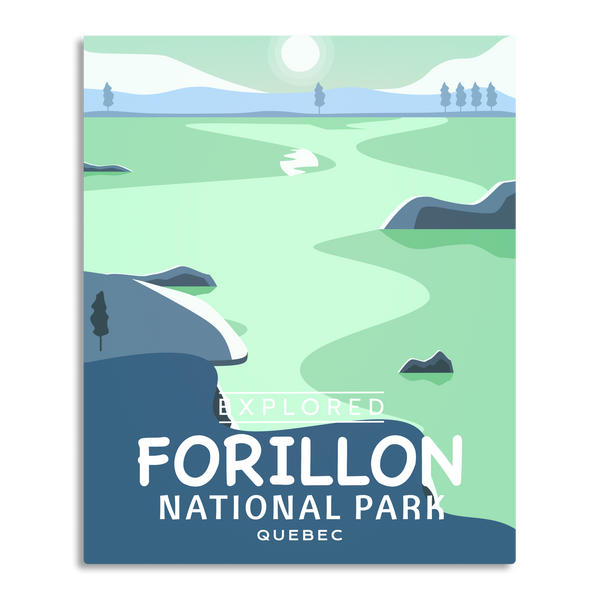 Forillon National Park 'Explored' Poster