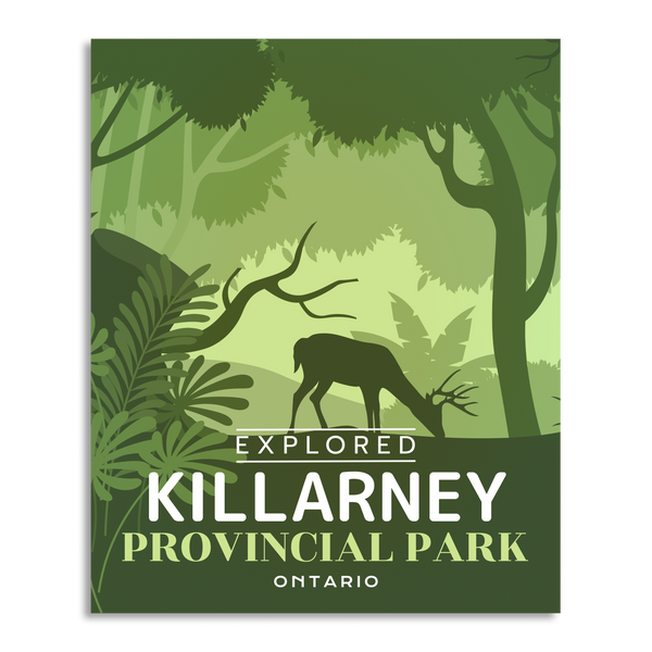 Killarney Provincial Park 'Explored' Poster - Canada Untamed