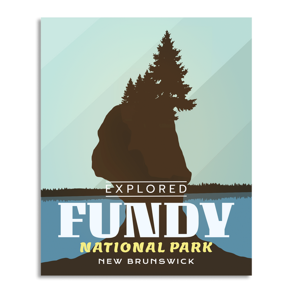 Fundy National Park 'Explored' Poster