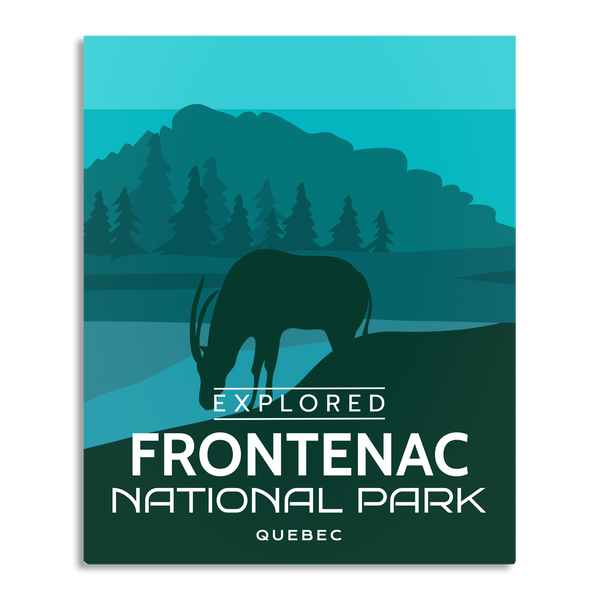 Frontenac National Park 'Explored' Poster