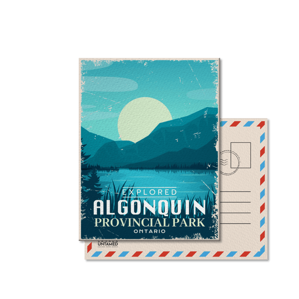 Algonquin Ontario Provincial Park Postcard - Canada Untamed