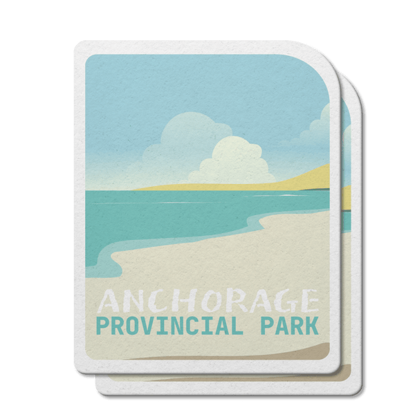 Anchorage New Brunswick Provincial Park Waterproof Vinyl Sticker - Canada Untamed