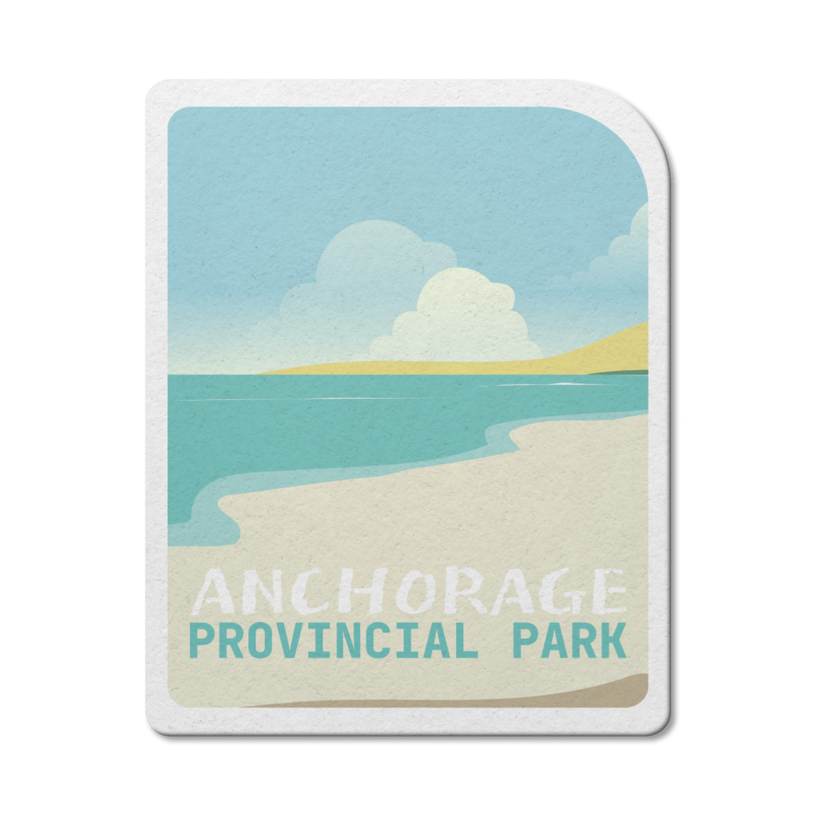 Anchorage New Brunswick Provincial Park Waterproof Vinyl Sticker