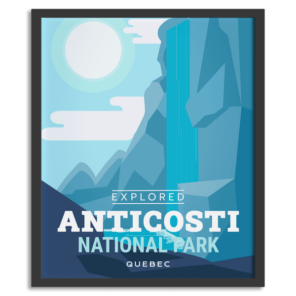 Anticosti National Park 'Explored' Poster - Canada Untamed