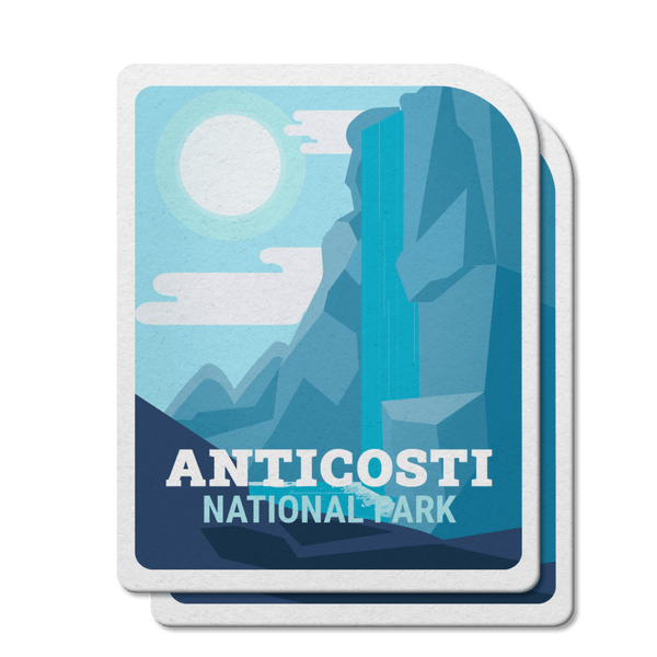 Anticosti Quebec National Park Waterproof Vinyl Sticker - Canada Untamed