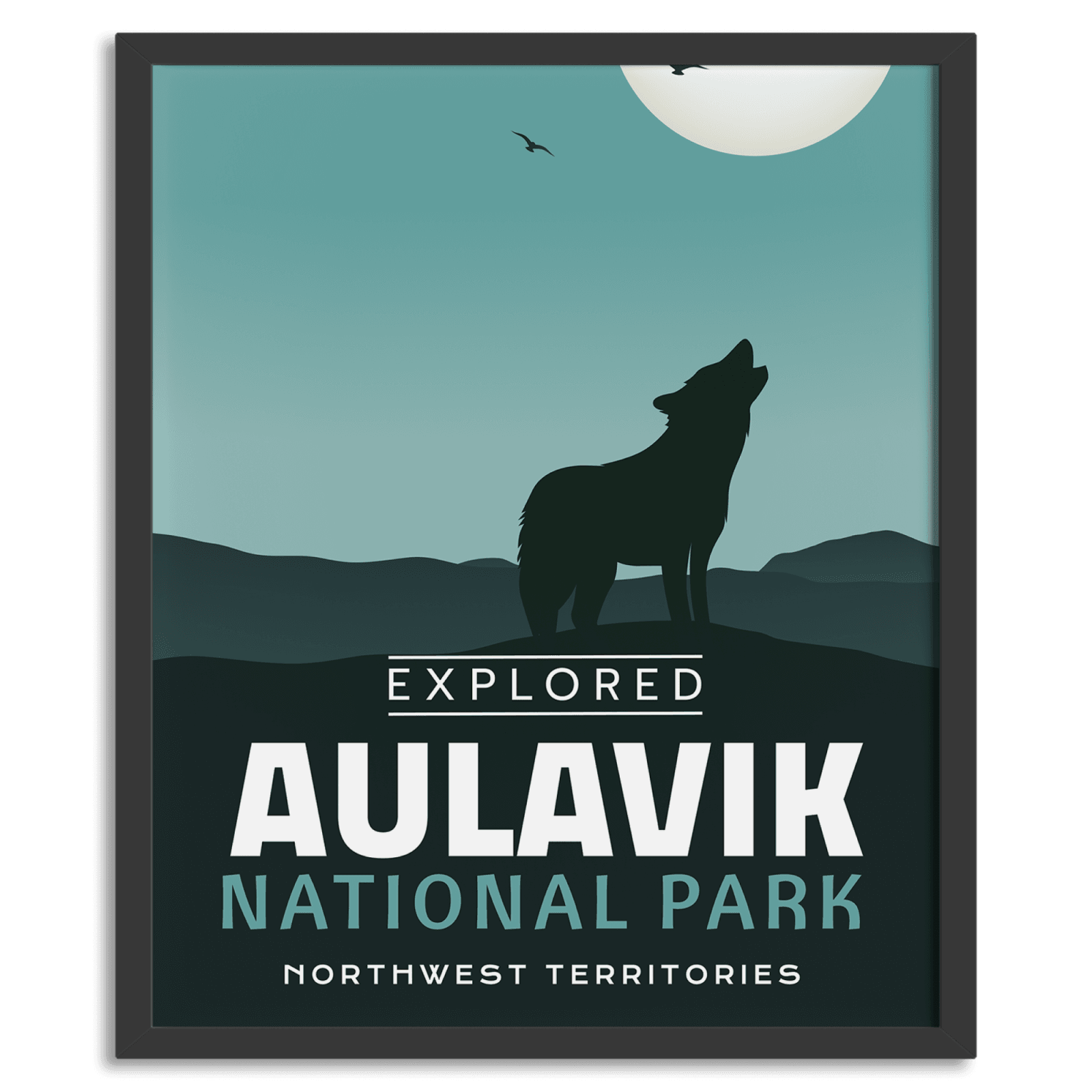 Aulavik National Park 'Explored' Poster