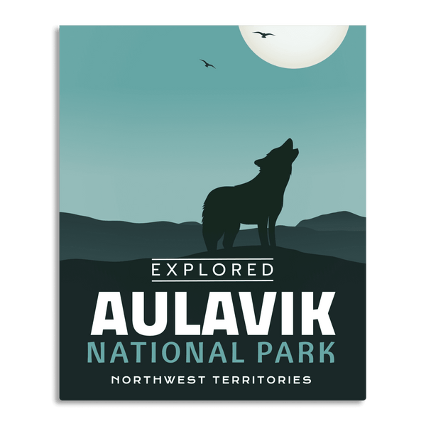 Aulavik National Park 'Explored' Poster