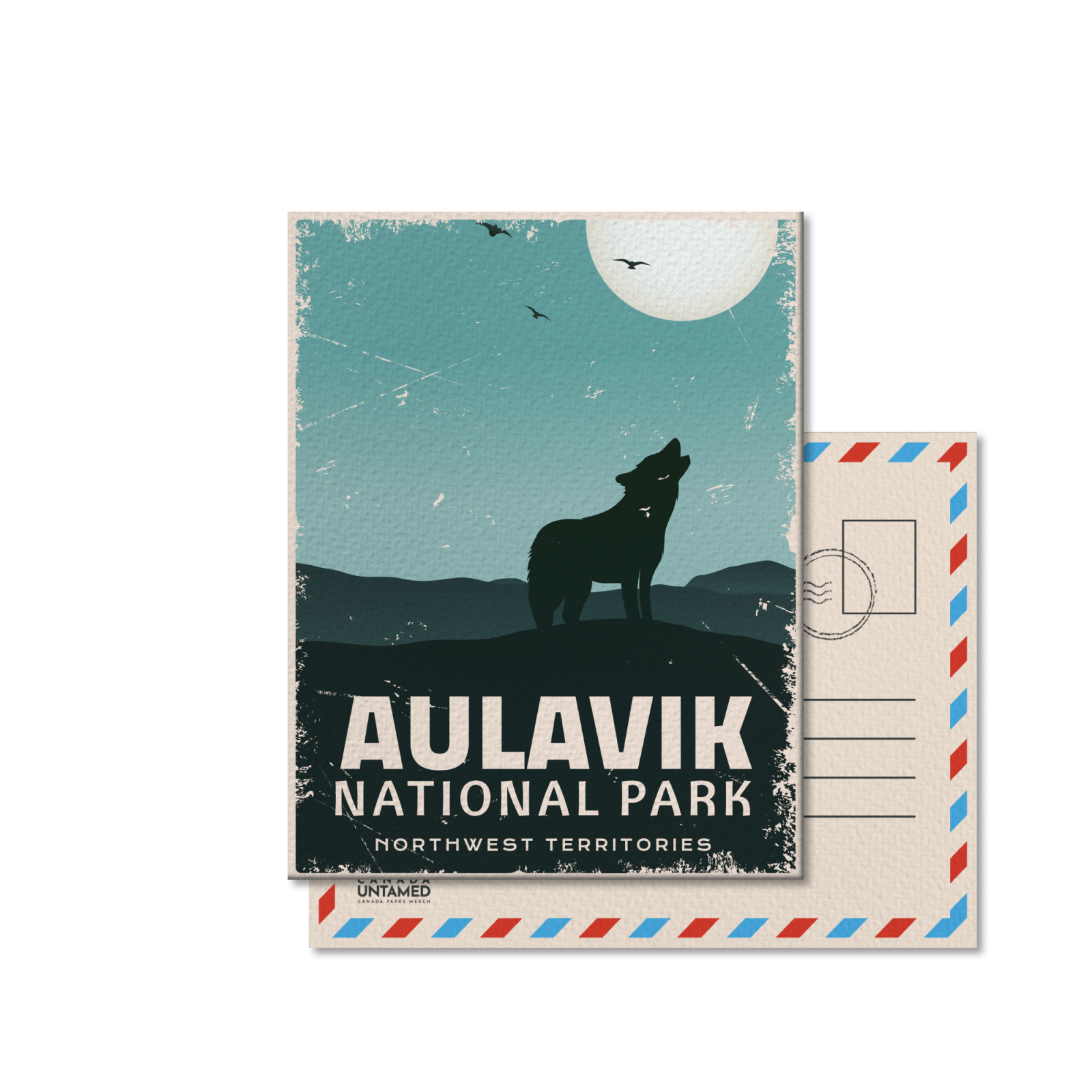 Aulavik National Park of Canada Postcard