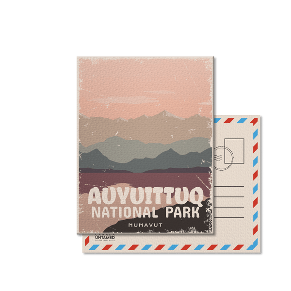 Auyuittuq National Park of Canada Park Postcard - Canada Untamed