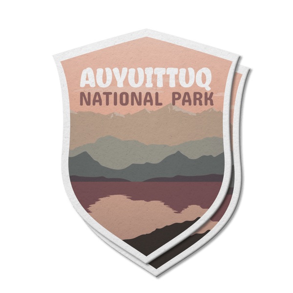 Auyuittuq National Park of Canada Waterproof Vinyl Sticker - Canada Untamed