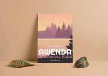 Load image into Gallery viewer, Awenda Provincial Park &#39;Explored&#39; Poster
