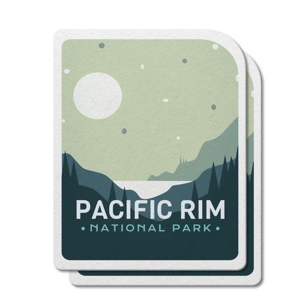 Pacific Rim National Park of Canada Waterproof Vinyl Sticker