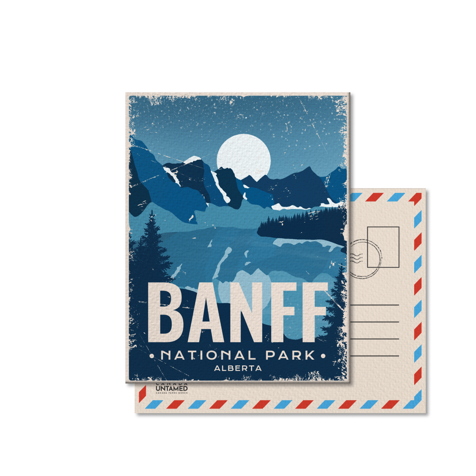 Banff National Park of Canada Park Postcard – Canada Untamed